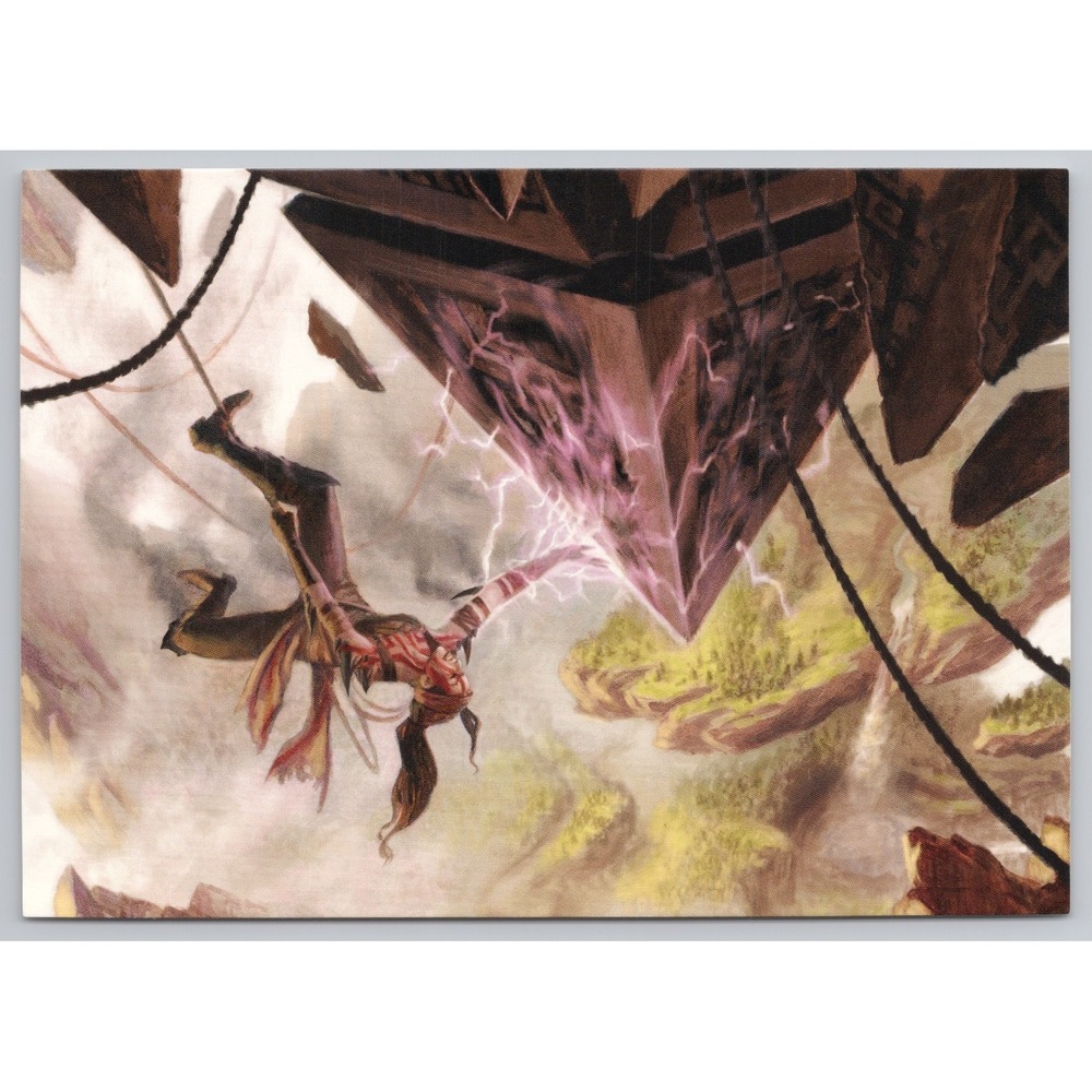Magic the Gathering‎ POSTCARD Art to Send or Frame Painful Truths Nelson 2015